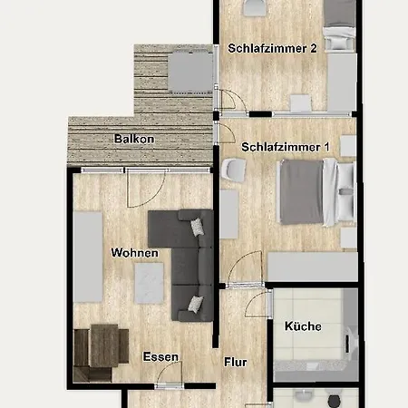 Haus Rasmus Kiebitzkoje Appartement Langeoog