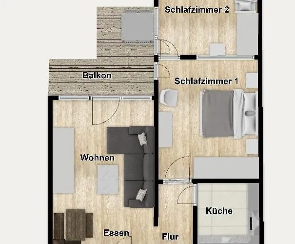 Haus Rasmus Kiebitzkoje 公寓 朗格奥